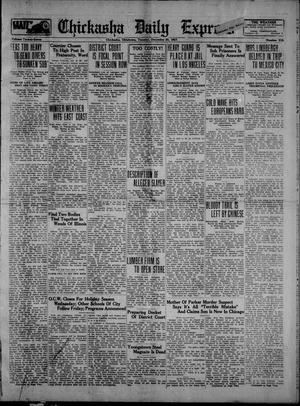 Chickasha Daily Express (Chickasha, Okla.), Vol. 27, No. 218, Ed. 1 Tuesday, December 20, 1927