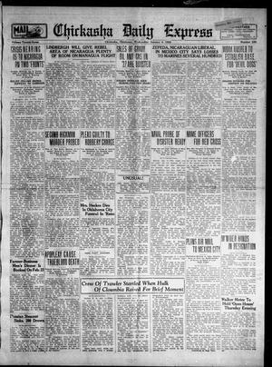Chickasha Daily Express (Chickasha, Okla.), Vol. 27, No. 230, Ed. 1 Wednesday, January 4, 1928