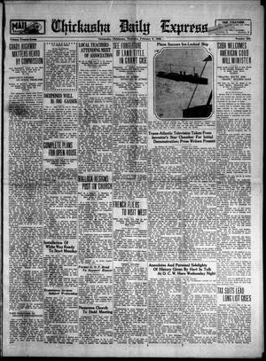 Chickasha Daily Express (Chickasha, Okla.), Vol. 27, No. 259, Ed. 1 Thursday, February 9, 1928