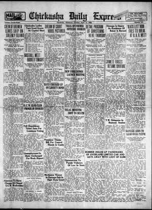Chickasha Daily Express (Chickasha, Okla.), Vol. 28, No. 19, Ed. 1 Tuesday, April 17, 1928