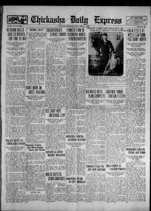 Chickasha Daily Express (Chickasha, Okla.), Vol. 28, No. 34, Ed. 1 Friday, May 4, 1928