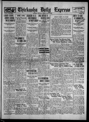Chickasha Daily Express (Chickasha, Okla.), Vol. 28, No. 103, Ed. 1 Tuesday, July 24, 1928