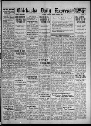 Chickasha Daily Express (Chickasha, Okla.), Vol. 28, No. 113, Ed. 1 Saturday, August 4, 1928
