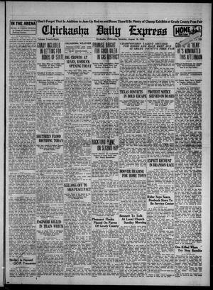 Chickasha Daily Express (Chickasha, Okla.), Vol. 28, No. 125, Ed. 1 Saturday, August 18, 1928