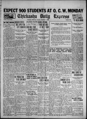 Chickasha Daily Express (Chickasha, Okla.), Vol. 28, No. 142, Ed. 1 Saturday, September 8, 1928
