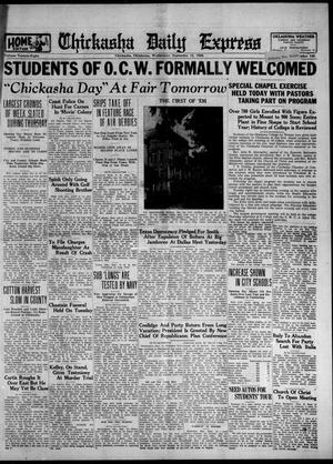 Chickasha Daily Express (Chickasha, Okla.), Vol. 28, No. 145, Ed. 1 Wednesday, September 12, 1928