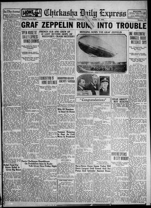 Chickasha Daily Express (Chickasha, Okla.), Vol. 28, No. 173, Ed. 1 Saturday, October 13, 1928