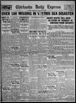 Chickasha Daily Express (Chickasha, Okla.), Vol. 28, No. 199, Ed. 1 Tuesday, November 13, 1928