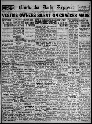 Chickasha Daily Express (Chickasha, Okla.), Vol. 28, No. 200, Ed. 1 Wednesday, November 14, 1928