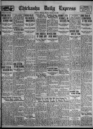 Chickasha Daily Express (Chickasha, Okla.), Vol. 28, No. 207, Ed. 1 Thursday, November 22, 1928