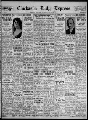 Chickasha Daily Express (Chickasha, Okla.), Vol. 29, No. 263, Ed. 1 Saturday, January 26, 1929