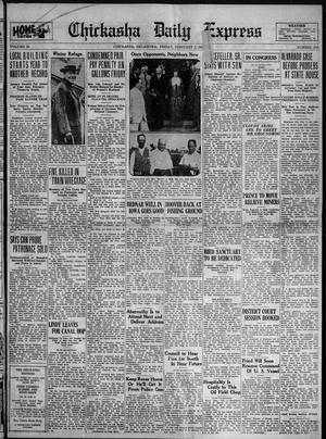 Chickasha Daily Express (Chickasha, Okla.), Vol. 29, No. 268, Ed. 1 Friday, February 1, 1929