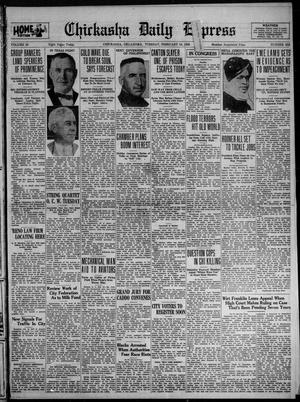 Chickasha Daily Express (Chickasha, Okla.), Vol. 29, No. 283, Ed. 1 Tuesday, February 19, 1929