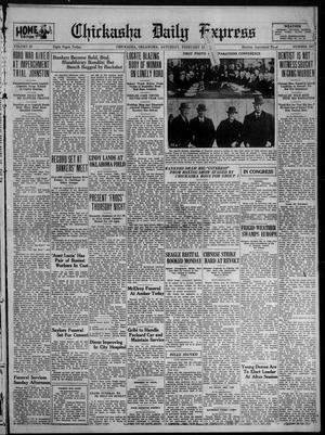 Chickasha Daily Express (Chickasha, Okla.), Vol. 29, No. 287, Ed. 1 Saturday, February 23, 1929