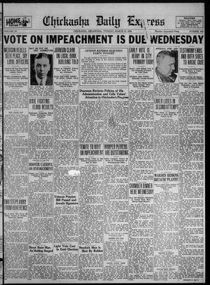 Chickasha Daily Express (Chickasha, Okla.), Vol. 29, No. 308, Ed. 1 Tuesday, March 19, 1929