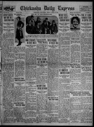 Chickasha Daily Express (Chickasha, Okla.), Vol. 30, No. 27, Ed. 1 Friday, April 19, 1929