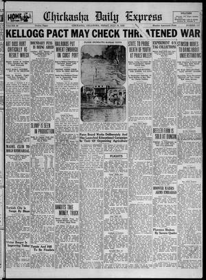 Chickasha Daily Express (Chickasha, Okla.), Vol. 30, No. 117, Ed. 1 Friday, July 19, 1929