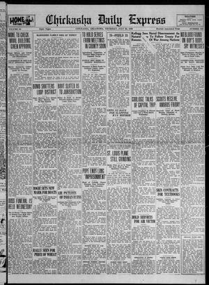 Chickasha Daily Express (Chickasha, Okla.), Vol. 30, No. 123, Ed. 1 Thursday, July 25, 1929