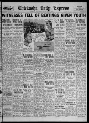 Chickasha Daily Express (Chickasha, Okla.), Vol. 30, No. 124, Ed. 1 Friday, July 26, 1929