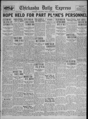Chickasha Daily Express (Chickasha, Okla.), Vol. 30, No. 165, Ed. 1 Friday, September 6, 1929