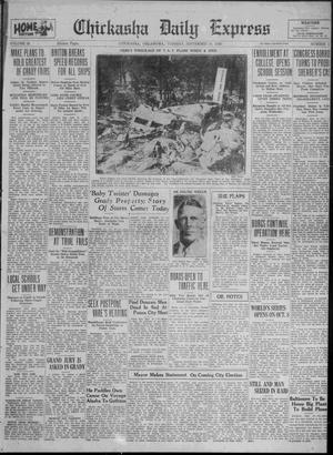 Chickasha Daily Express (Chickasha, Okla.), Vol. 30, No. 170, Ed. 1 Tuesday, September 10, 1929