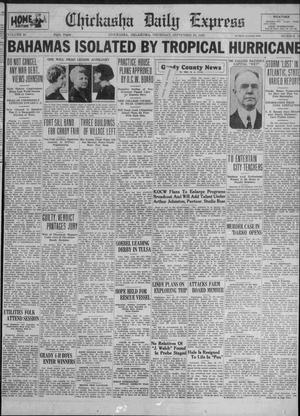 Chickasha Daily Express (Chickasha, Okla.), Vol. 30, No. 186, Ed. 1 Thursday, September 26, 1929