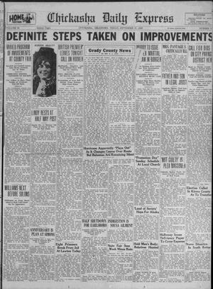 Chickasha Daily Express (Chickasha, Okla.), Vol. 30, No. 187, Ed. 1 Friday, September 27, 1929