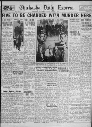 Chickasha Daily Express (Chickasha, Okla.), Vol. 30, No. 197, Ed. 1 Monday, October 7, 1929