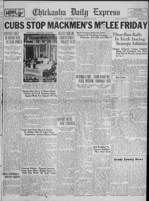 Chickasha Daily Express (Chickasha, Okla.), Vol. 30, No. 201, Ed. 1 Friday, October 11, 1929