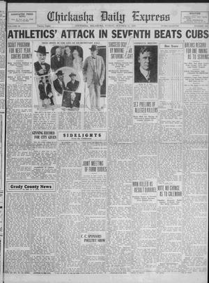 Chickasha Daily Express (Chickasha, Okla.), Vol. 30, No. 203, Ed. 1 Sunday, October 13, 1929
