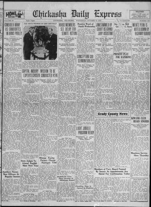 Chickasha Daily Express (Chickasha, Okla.), Vol. 30, No. 206, Ed. 1 Wednesday, October 16, 1929