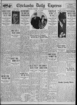 Chickasha Daily Express (Chickasha, Okla.), Vol. 30, No. 208, Ed. 1 Friday, October 18, 1929