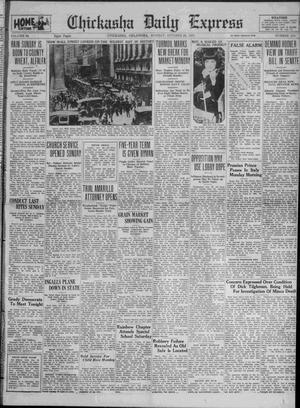 Chickasha Daily Express (Chickasha, Okla.), Vol. 30, No. 218, Ed. 1 Monday, October 28, 1929