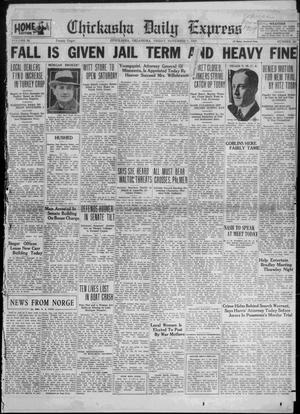 Chickasha Daily Express (Chickasha, Okla.), Vol. 30, No. 222, Ed. 1 Friday, November 1, 1929