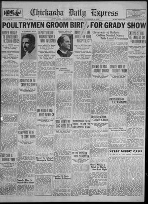 Chickasha Daily Express (Chickasha, Okla.), Vol. 30, No. 241, Ed. 1 Wednesday, November 20, 1929