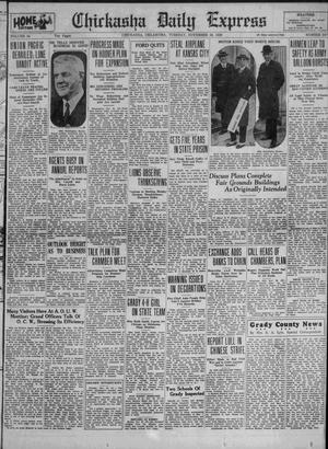 Chickasha Daily Express (Chickasha, Okla.), Vol. 30, No. 247, Ed. 1 Tuesday, November 26, 1929