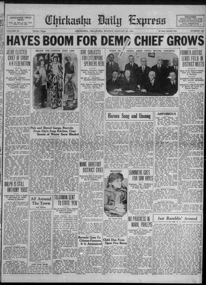 Chickasha Daily Express (Chickasha, Okla.), Vol. 30, No. 308, Ed. 1 Sunday, January 26, 1930