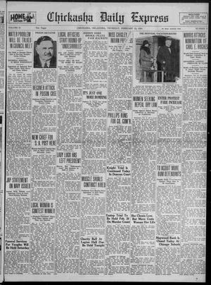 Chickasha Daily Express (Chickasha, Okla.), Vol. 31, No. 9, Ed. 1 Thursday, February 13, 1930