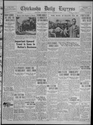 Chickasha Daily Express (Chickasha, Okla.), Vol. 31, No. 209, Ed. 1 Monday, September 22, 1930