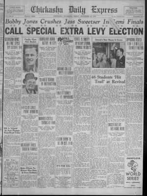 Chickasha Daily Express (Chickasha, Okla.), Vol. 31, No. 213, Ed. 1 Friday, September 26, 1930