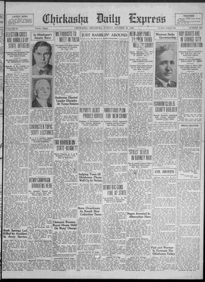 Chickasha Daily Express (Chickasha, Okla.), Vol. 31, No. 232, Ed. 1 Sunday, October 19, 1930