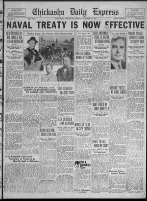 Chickasha Daily Express (Chickasha, Okla.), Vol. 31, No. 239, Ed. 1 Monday, October 27, 1930
