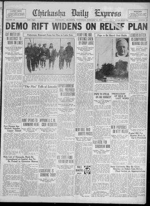 Chickasha Daily Express (Chickasha, Okla.), Vol. 32, No. 22, Ed. 1 Wednesday, February 11, 1931