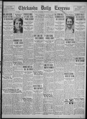 Chickasha Daily Express (Chickasha, Okla.), Vol. 32, No. 76, Ed. 1 Wednesday, April 15, 1931