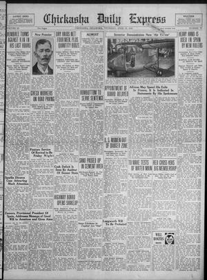 Chickasha Daily Express (Chickasha, Okla.), Vol. 32, No. 77, Ed. 1 Thursday, April 16, 1931