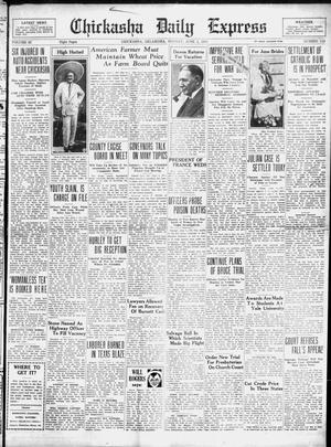 Chickasha Daily Express (Chickasha, Okla.), Vol. 32, No. 116, Ed. 1 Monday, June 1, 1931