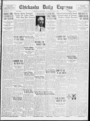 Chickasha Daily Express (Chickasha, Okla.), Vol. 32, No. 130, Ed. 1 Wednesday, June 17, 1931