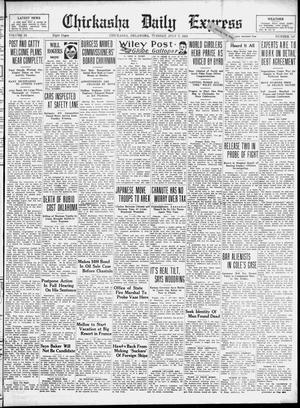 Chickasha Daily Express (Chickasha, Okla.), Vol. 32, No. 147, Ed. 1 Tuesday, July 7, 1931