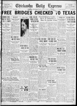 Chickasha Daily Express (Chickasha, Okla.), Vol. 32, No. 156, Ed. 1 Friday, July 17, 1931