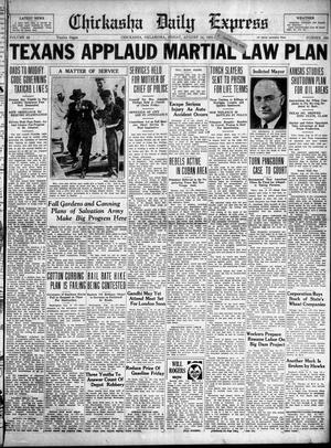 Chickasha Daily Express (Chickasha, Okla.), Vol. 32, No. 180, Ed. 1 Friday, August 14, 1931